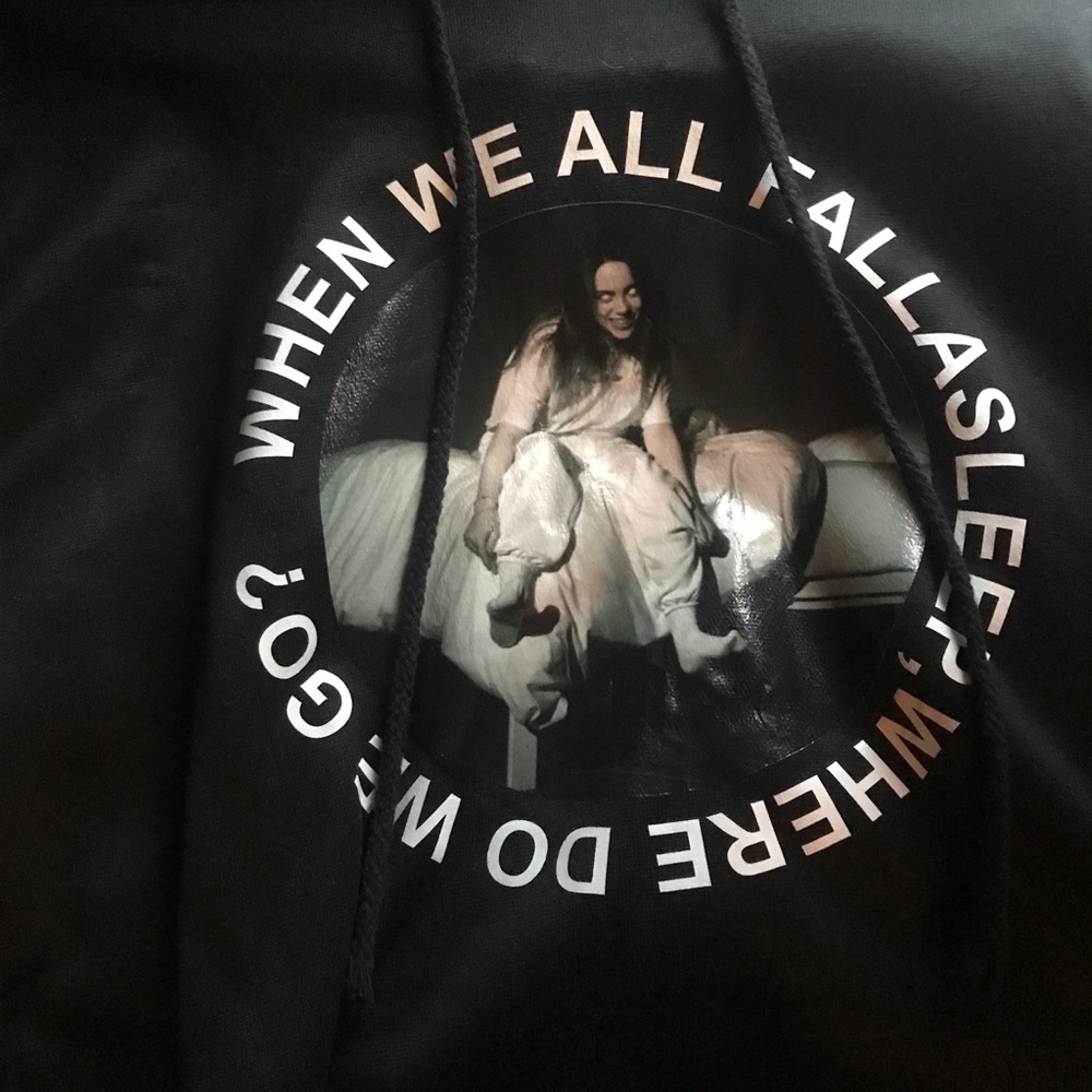 Billie Eilish Cropped Hoodie